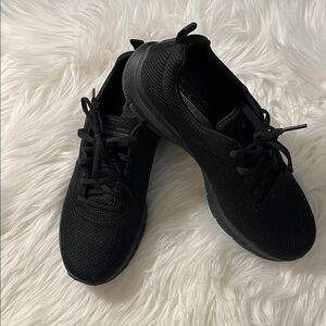 Skechers Black Athletic Sneakers